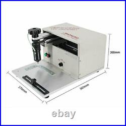 110V Desktop Electric Marking Engraving Machine Nameplate Tags Metal Marking USB