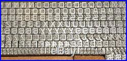 12pt ARBORET Fancy Letterpress Printing Metal Type With Ornamental Elements