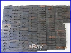 130+ Letterpress Printing Cond. Clarendon American Wood Type S. Windham Scarce