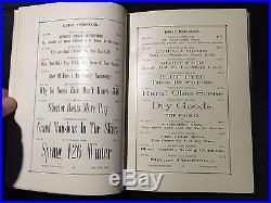 1898 RARE TYPOGRAPHY Book CONNER, FENDLER Foundry SPECIMENS of PRINTING TYPES