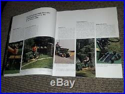 1967 JOHN DEERE Lawn Garden Tractor Equipment Catalog ORIGINAL PRINTING BOOK