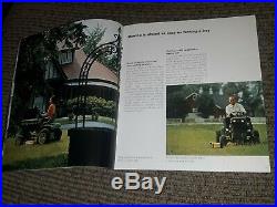 1967 JOHN DEERE Lawn Garden Tractor Equipment Catalog ORIGINAL PRINTING BOOK