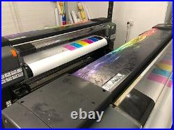 2 x Hp DesignJet 9000s 64 wide format printer SEIKO 64 Banner Printing Wrap