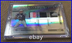 2005 TOM BRADY Absolute Playoff Memorabilia Tools of the Trade 5/5