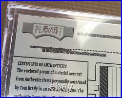 2005 TOM BRADY Absolute Playoff Memorabilia Tools of the Trade 5/5