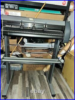 28 USCutter MH Vinyl Cutter Plotter with Stand USED