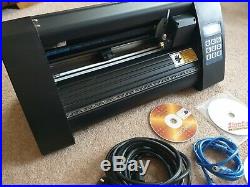 361PE 14 inch Desktop Vinyl Plotter Cutter SEE PICTURES FOR EXTRAS