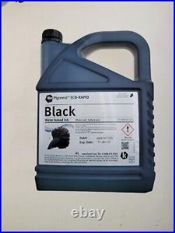 4 Liter Water Pigment Ink Textile Fabric Printing Neo Kornit Digital Black