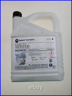 4 Liter Water Pigment Ink Textile Fabric Printing Neo Kornit Digital White