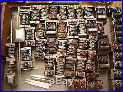 46 Letterpress numbering Machines