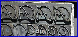 48 pt. Liberty ATF hard foundry metal letterpress type good condition