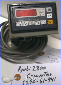 5290-61-941 Used Ryobi 2800 counter