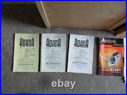 Adana Five Three Printing Machine 6 Trays of Letters, Instructions + More