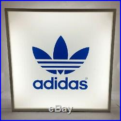 Adidas Large 67cm Light box Sign Or Adverts Collectors from Famous London Shop