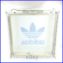 Adidas Large 67cm Light box Sign Or Adverts Collectors from Famous London Shop