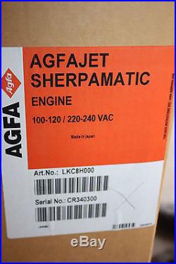 Agfa Farbplotter Typ Agfajet Sherpamatic engine 100-200 Orginal verpackt