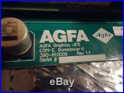Agfa, Jeti, Com-e Baseboard Rev 1.1 Part#390-610006, Used