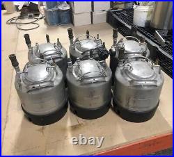 Alloy Products UM 7.5 Litre Stainless Canister TL of 3 Good Condition Used