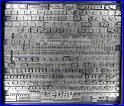 Alphabets Letterpress Print Type Import Berthold 18pt Primus lf MM16 6#