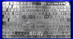 Alphabets Letterpress Print Type Import Berthold 18pt Primus sf MM15 6#