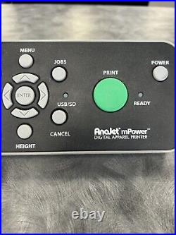 Anajet MPower MP5 MP10 Control Panel