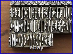 Antique ATF Virkotype Monograms Initials Letterpress Print Type Letter Part Sets