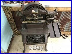 Antique Addressograph Graphotype Machine 6381