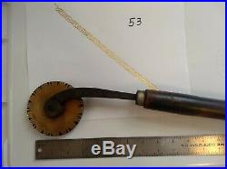 Antique Bookbinding Brass Roller Edge Gilding Fillet Tool Bookbinder