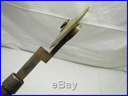 Antique Bookbinding Leather Gilding Finishing Brass Roller Fillet Tool Gaskill