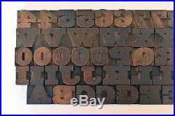 Antique Letterpress Wood Type 6-line (1) Antique Font Letterpress Printing