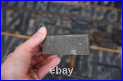 Antique vintage Wood Letterpress Print Type Block Letters typeset Tool lot B