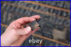 Antique vintage Wood Letterpress Print Type Block Letters typeset Tool lot B