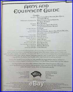 Arms & Equipment Guide Dungeons & Dragons 2003 First Printing Hardcover Book