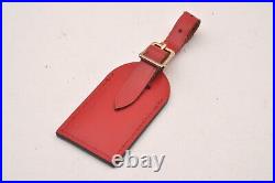 Authentic Louis Vuitton Name tag Black Red Brown Blue 10Set LV 7885H