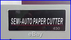 Automatic Paper Cutter SEMI-AUTO 450
