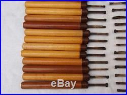 BOOKBINDING GILDING FINISHING TOOLS 6mm 38 LETTERS & NUMBERS 18pt DEVON WHILEY