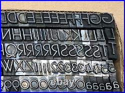 Bernhard Light Italic 36 pt. Letterpress Metal type Printers Type