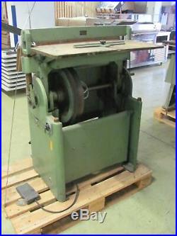 Bickel / Polter Nutmaschine Perforiermaschine Papierbearbeitungsmaschine Druck