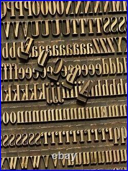 Bookbinding Brass Type set 0.67 embossing gold finishing bookbinder gilding ABC