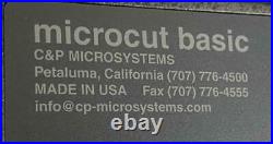 C&P Microsystems Microcut Basic Backgauge Display for Paper Cutter