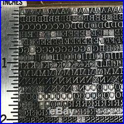 Century Schoolbook 10 pt Letterpress Type Metal Lead Printing Print Font