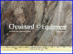 Chouinard Equipment Black Diamond 1989 print on foamcore Joshua Tree 30 x 24