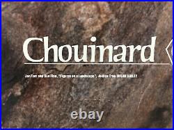 Chouinard Equipment Black Diamond 1989 print on foamcore Joshua Tree 30 x 24