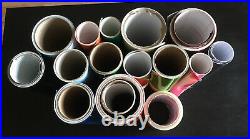 Collection of Sign Vinyl (14 rolls) 30 cm & Application Tape (1 roll) 6