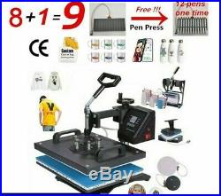 Combo Heat Press Machine Sublimation Transfer Equipment For Commercial Used Tool