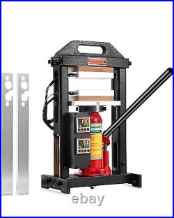 DABPRESS 6 Ton Heat Press Machine with 3x5 Heated Plates Bundle Kit Home Use