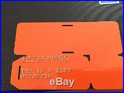 Datacard Model 295 Identification ID Card Embosser Printer