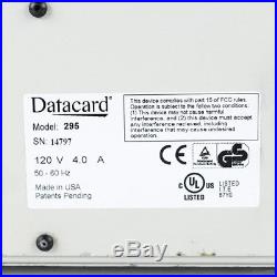 DataCard 295 Identification ID Credit Card Embosser Imprinter Impressor Printer