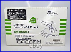 Desktop Corner Cut Rounder Model AD-1 Lite Touch Pro Akiles Diamond-1 Heavy Duty