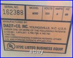 Diazit Dart XL 120 blueprint Model 6050 We Ship